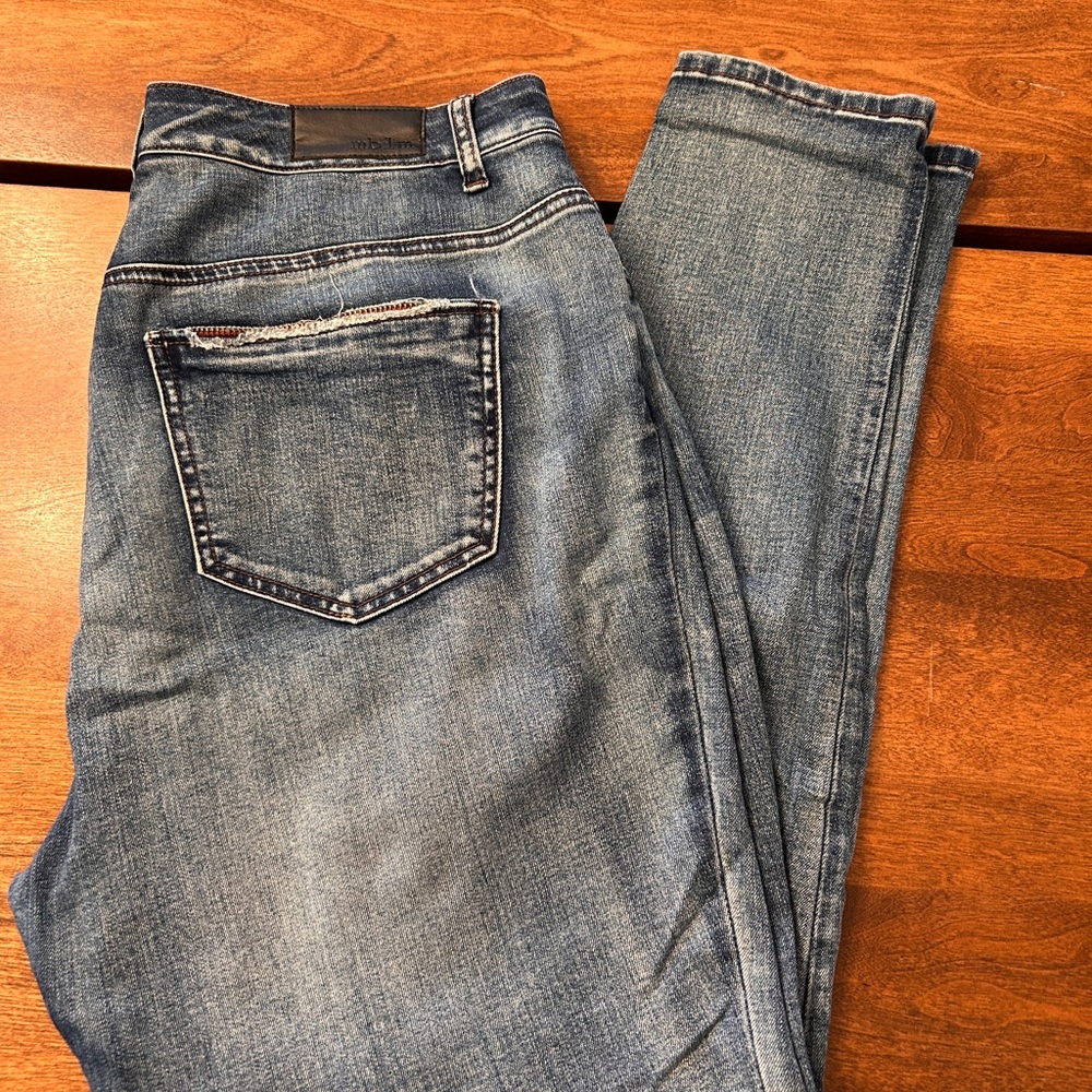 Mblm Blue Denim Jeans 14